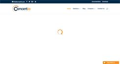 Desktop Screenshot of concertio.com